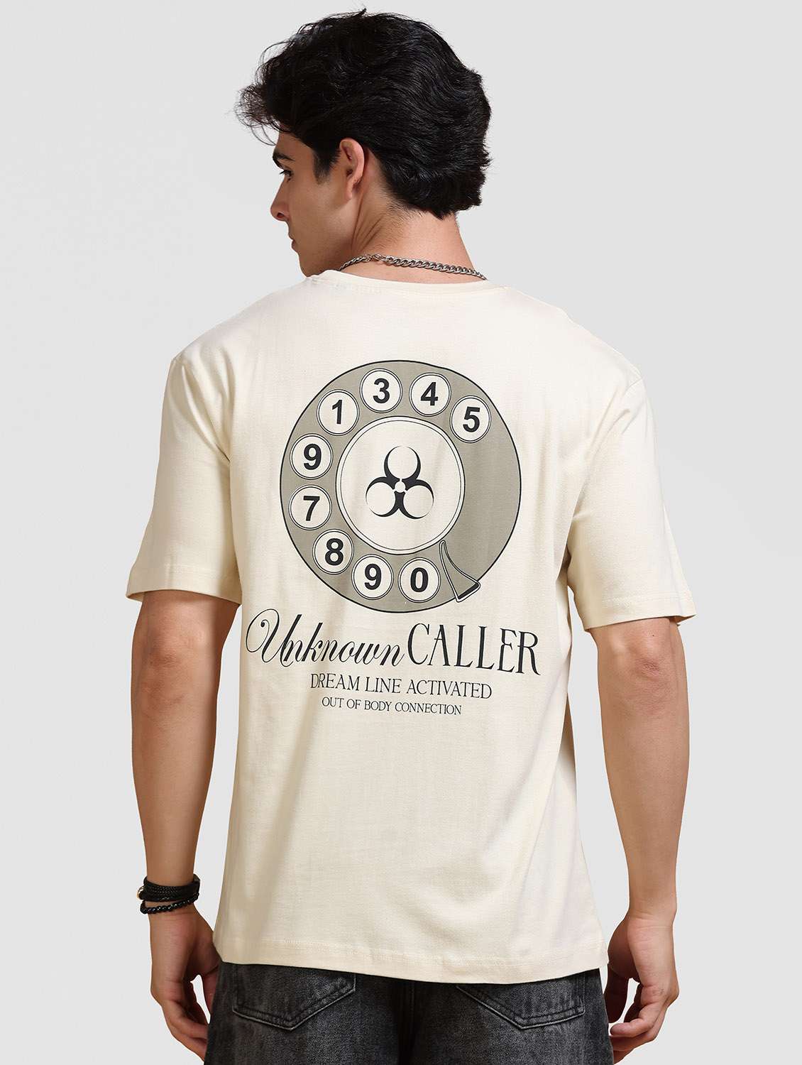 Men Printed Short Sleeve Loose Fit T-shirt - 22704358 -  Standard Image - 3