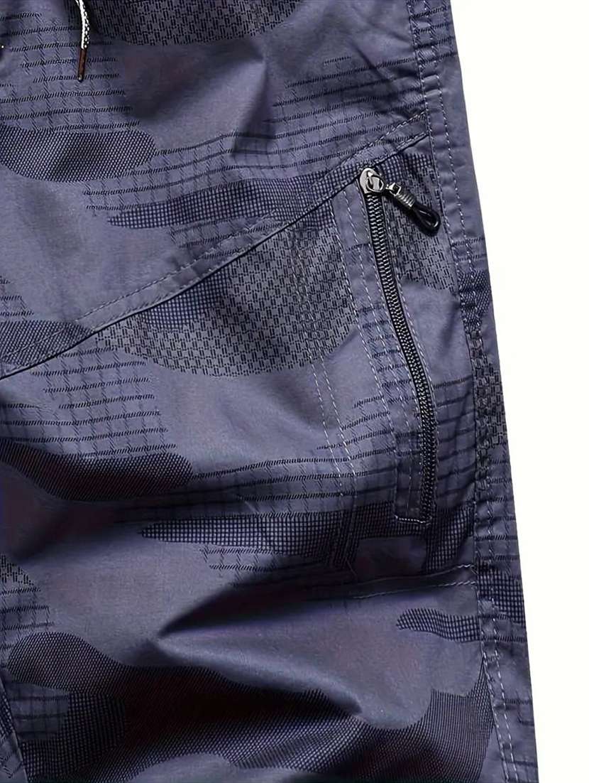 Men Printed Mid Rise Regular Fit Three Fourth Shorts - 22704882 -  Standard Image - 3