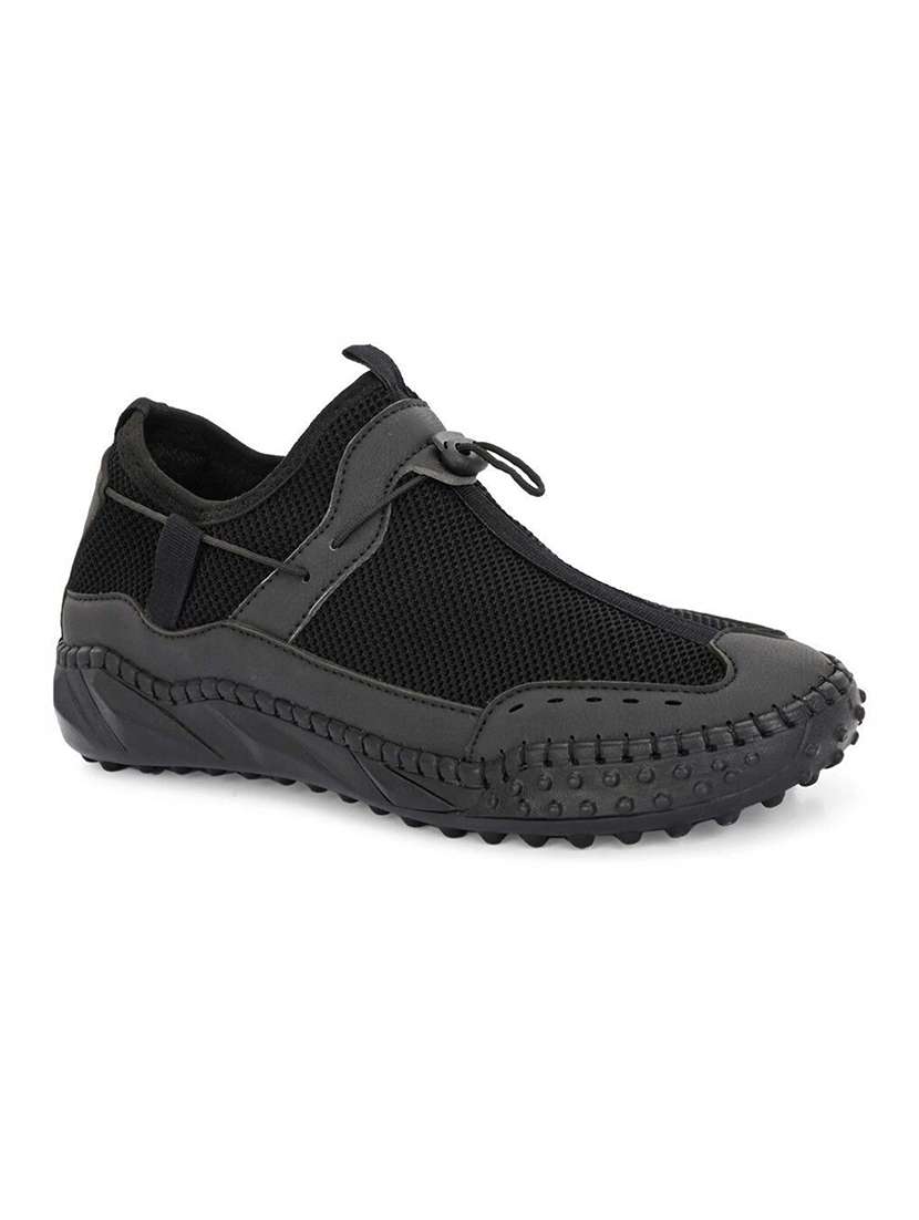 Men Textured Slip On Casual Shoes - 22706076 -  Standard Image - 3
