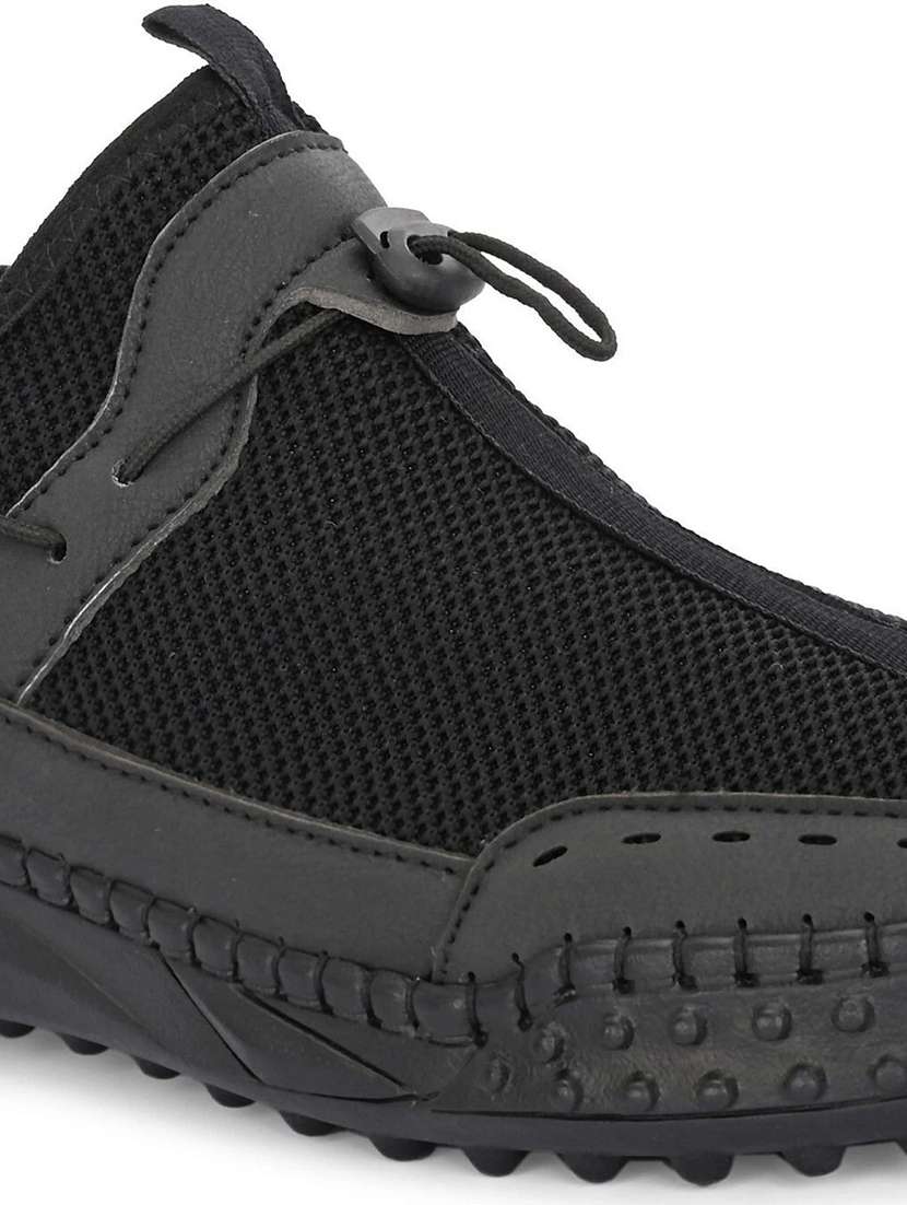 Men Textured Slip On Casual Shoes - 22706076 -  Standard Image - 5