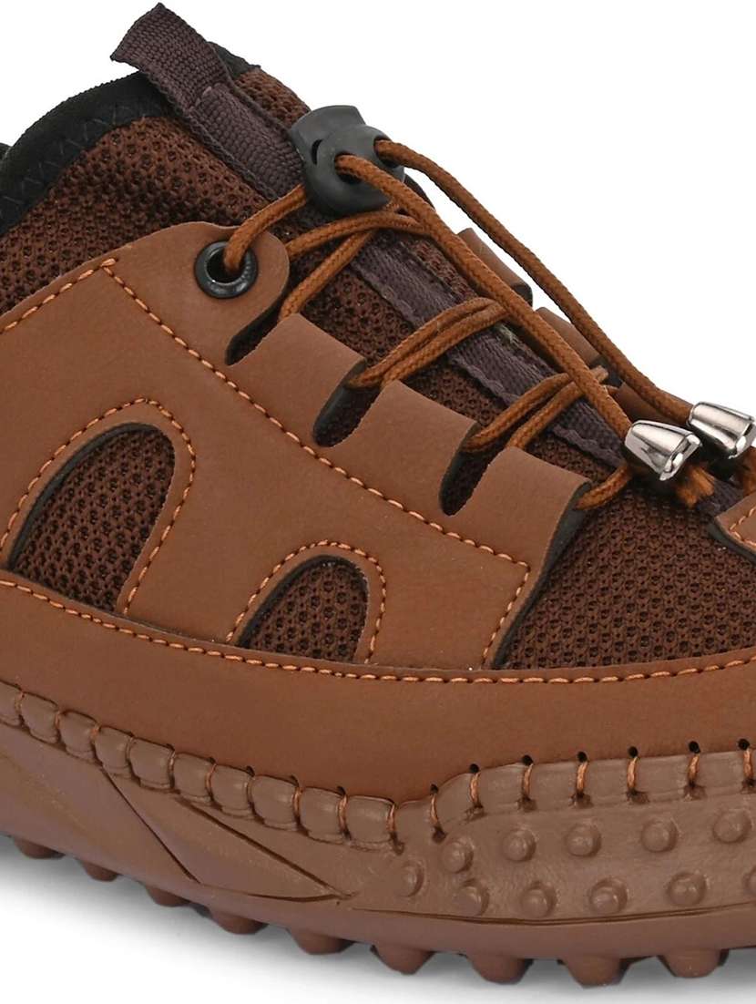 Men Textured Slip On Casual Shoes - 22706082 -  Standard Image - 5