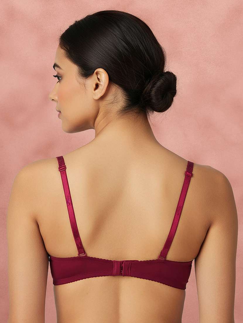 Women Self Design Half Coverage Push Up Bra - 22707255 -  Standard Image - 3
