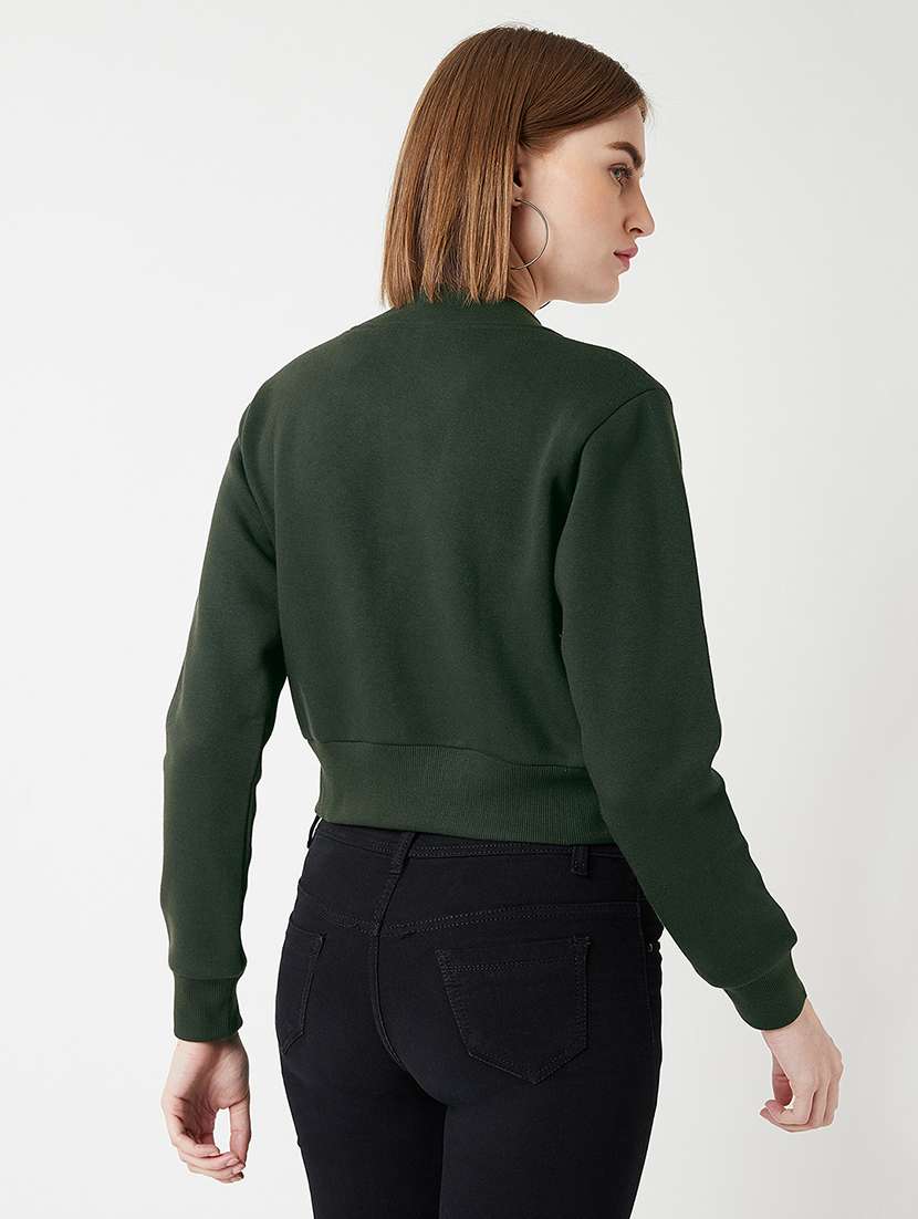 Women Solid Long Sleeves Regular Jacket - 22719299 -  Standard Image - 3
