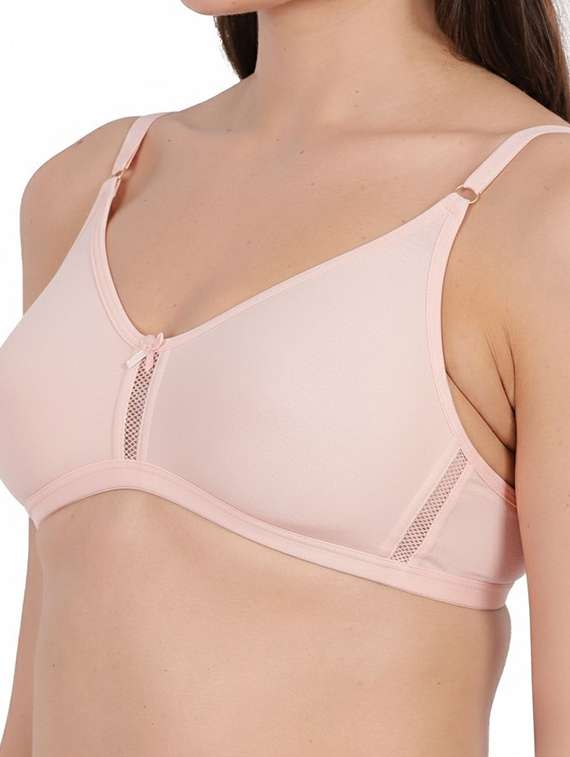 Women Pack Of 3 Solid Full Coverage Regular Bra - 22721172 -  Standard Image - 3