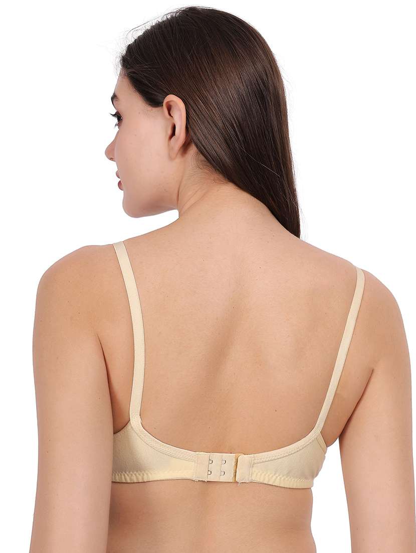 Women Pack Of 2 Solid Full Coverage Regular Bra - 22721206 -  Standard Image - 3