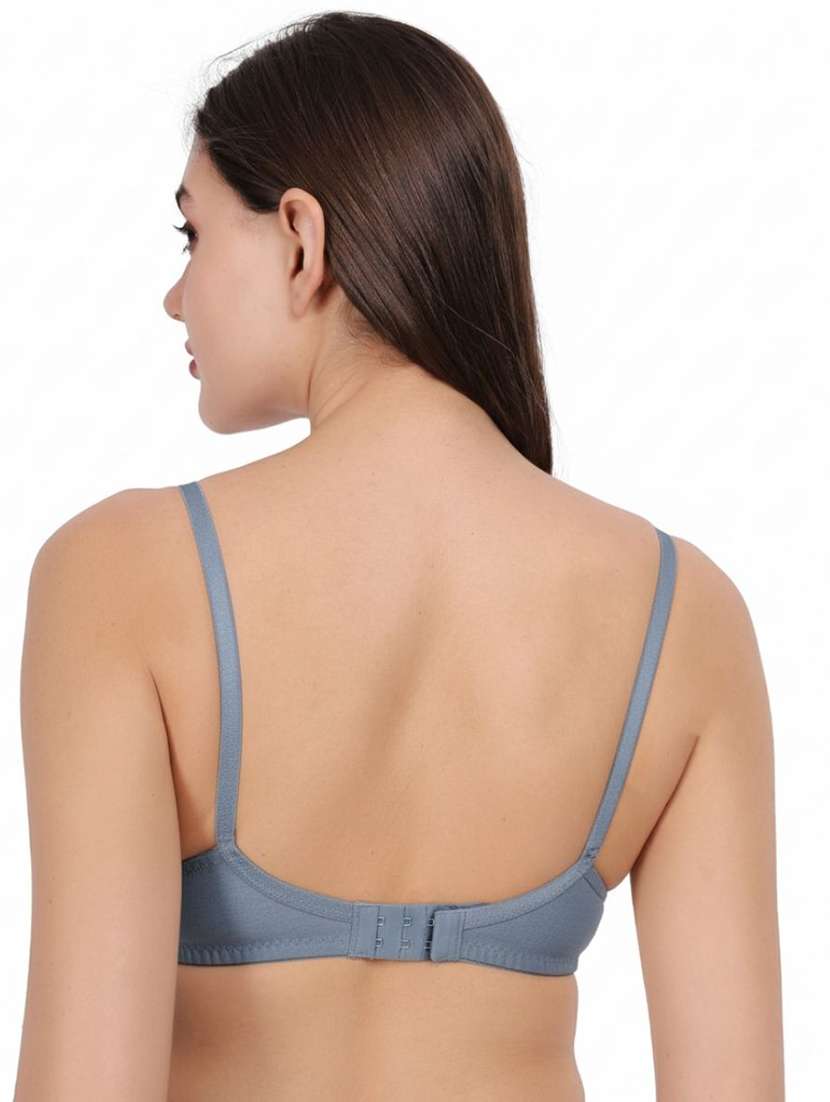 Women Pack Of 3 Solid Full Coverage Regular Bra - 22721334 -  Standard Image - 3