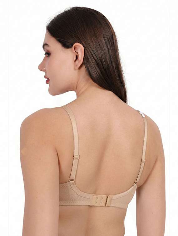 Women Pack Of 2 Solid Full Coverage Regular Bra - 22721416 -  Standard Image - 3
