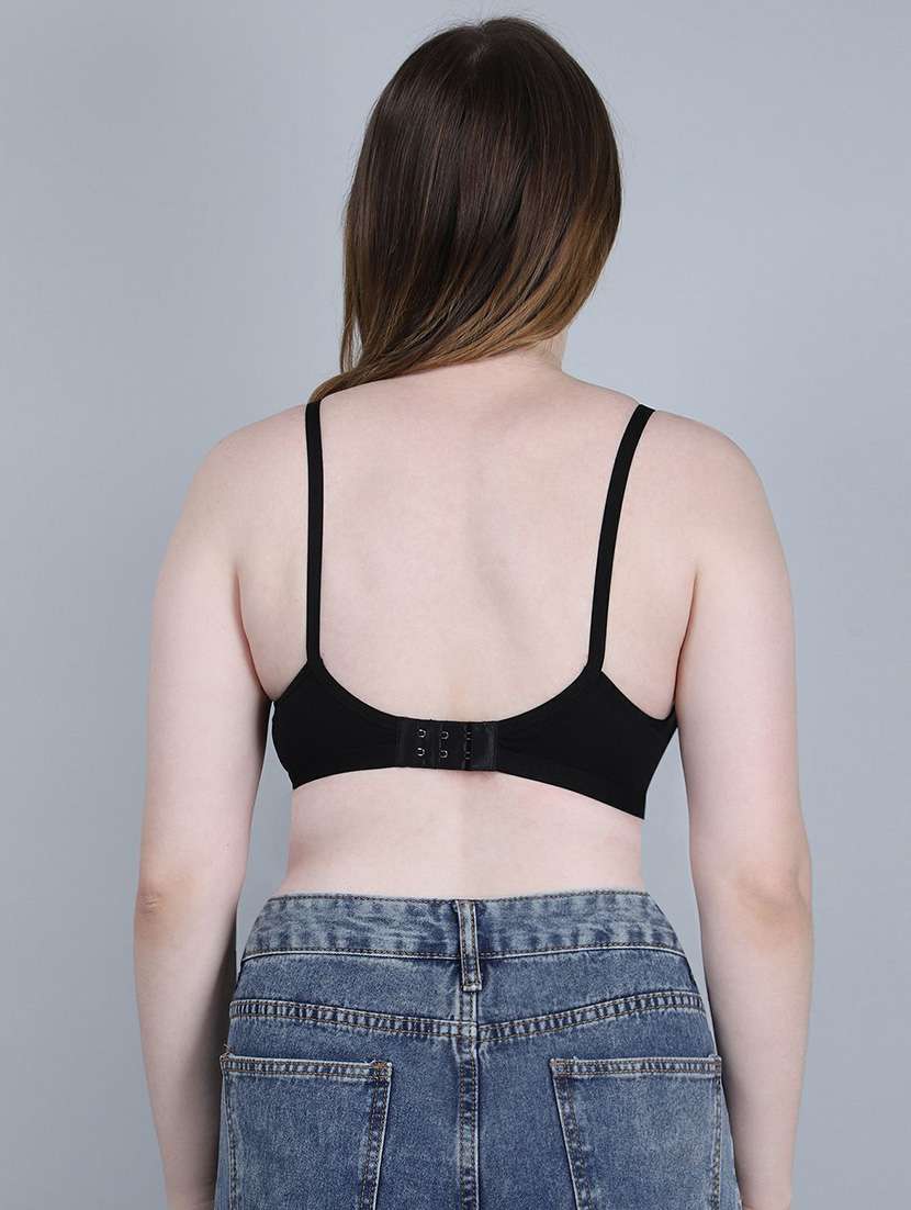 Women Solid Full Coverage Regular Bra - 22721444 -  Standard Image - 3