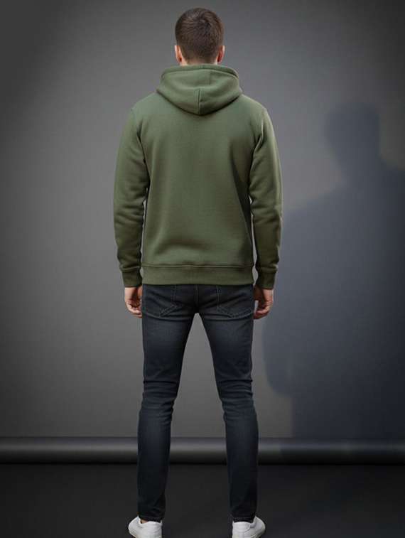 Men Solid Long Sleeve Regular Fit Sweatshirt - 22721682 -  Standard Image - 3
