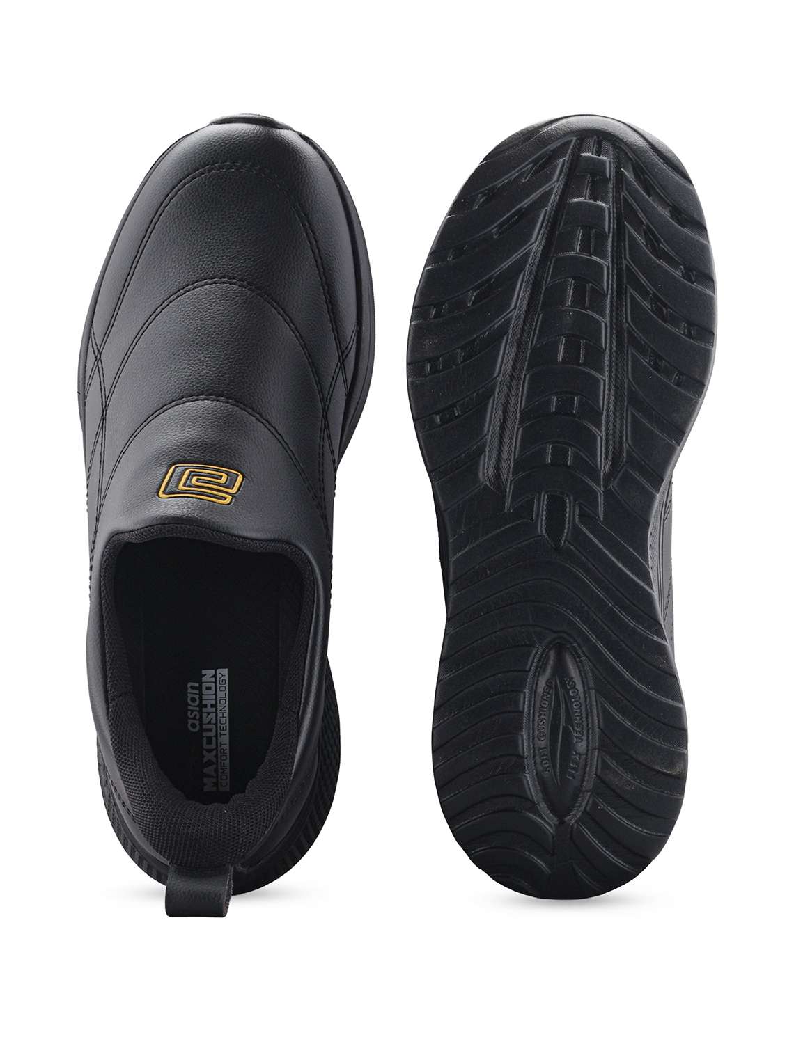 Men Textured Slip On Casual Shoes - 22721982 -  Standard Image - 5