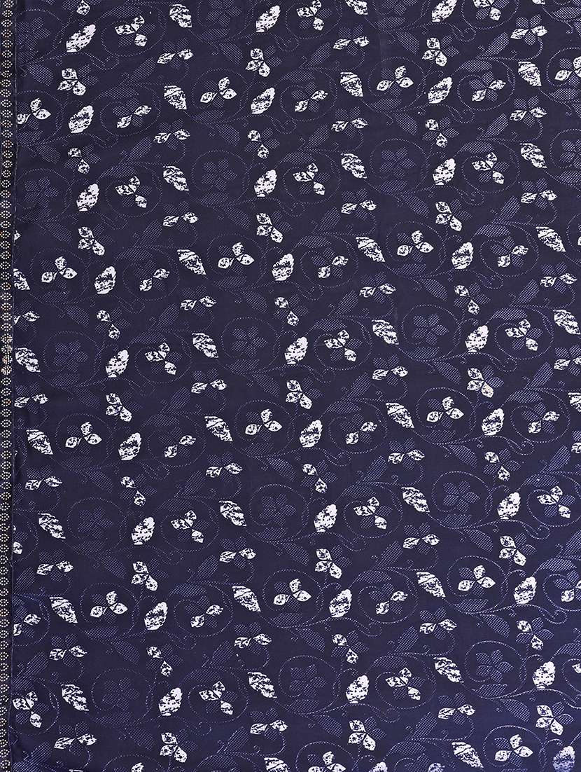 Women Printed Casual Wear Saree With Blouse - 22722799 -  Standard Image - 5