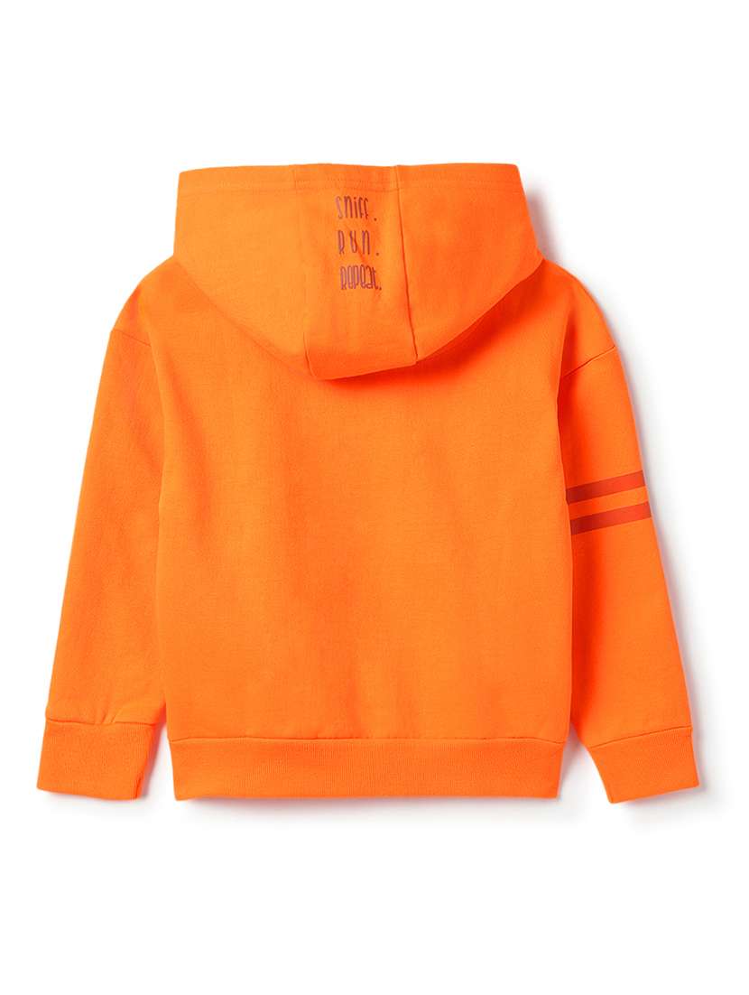 Boys Embroidered Long Sleeves Hooded Sweatshirt - 22724093 -  Standard Image - 3