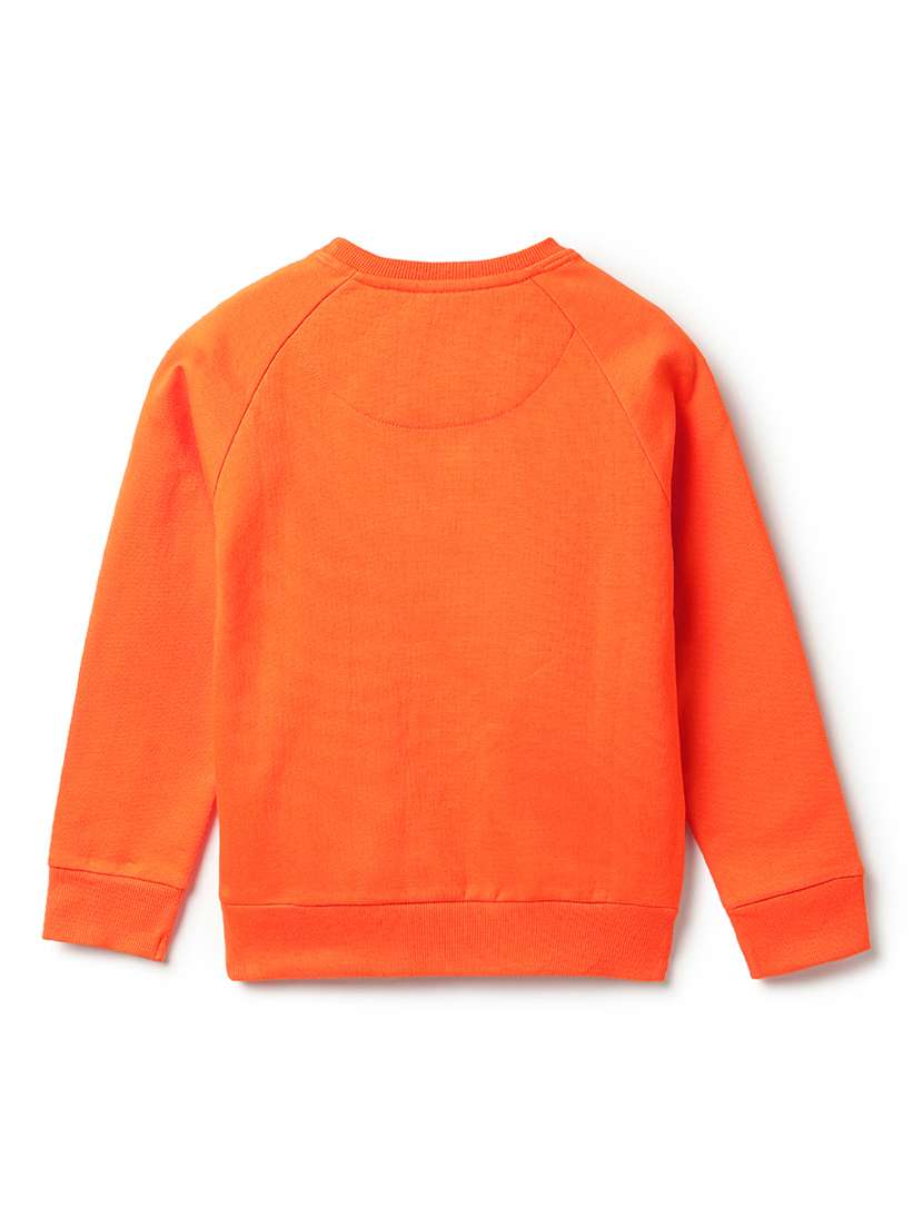 Girls Printed Long Sleeves Regular Fit Sweatshirt - 22724098 -  Standard Image - 3