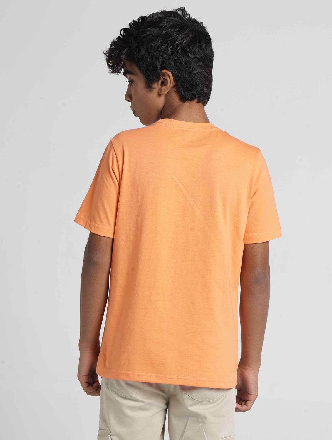Boys Printed Short Sleeves Regular Fit T-shirt - 22727224 -  Standard Image - 3