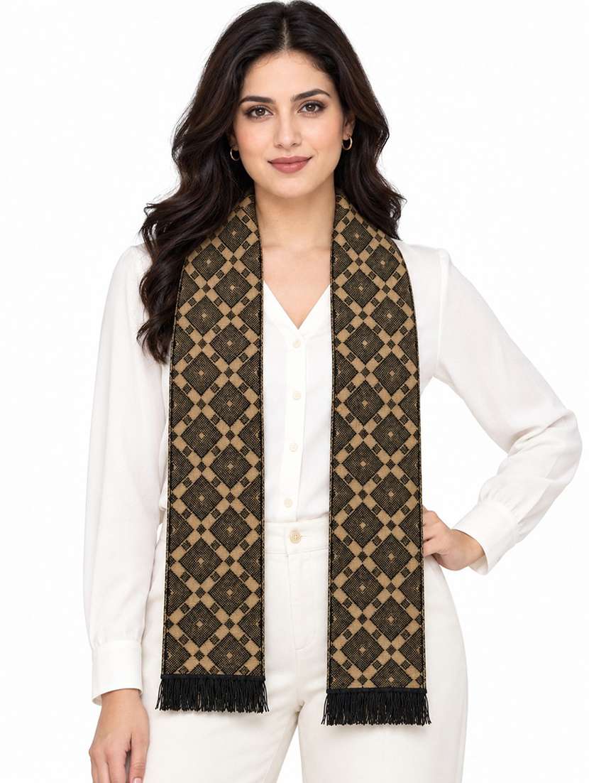Unisex Printed Reversible Muffler - 22727491 -  Standard Image - 3