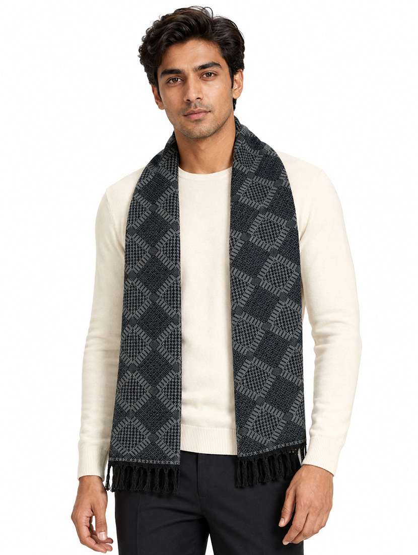 unisex printed reversible muffler