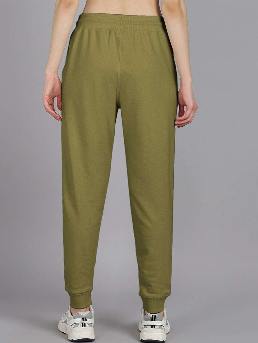 Women Solid Mid Rise Regular Fit Jogger - 22728232 -  Standard Image - 3
