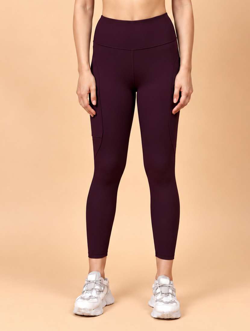 Women Solid Sleeveless Activewear Set - 22730087 -  Standard Image - 5