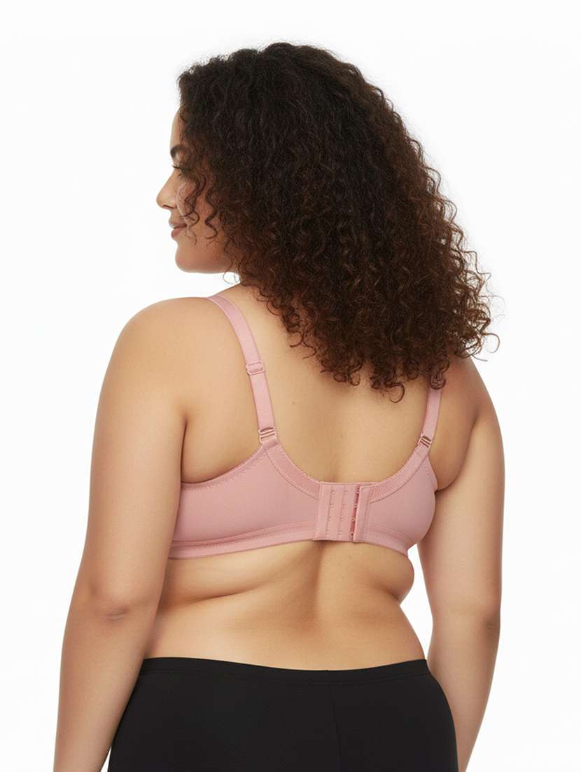 Women Pack Of 2 Solid Full Coverage Regular Bra - 22730645 -  Standard Image - 3