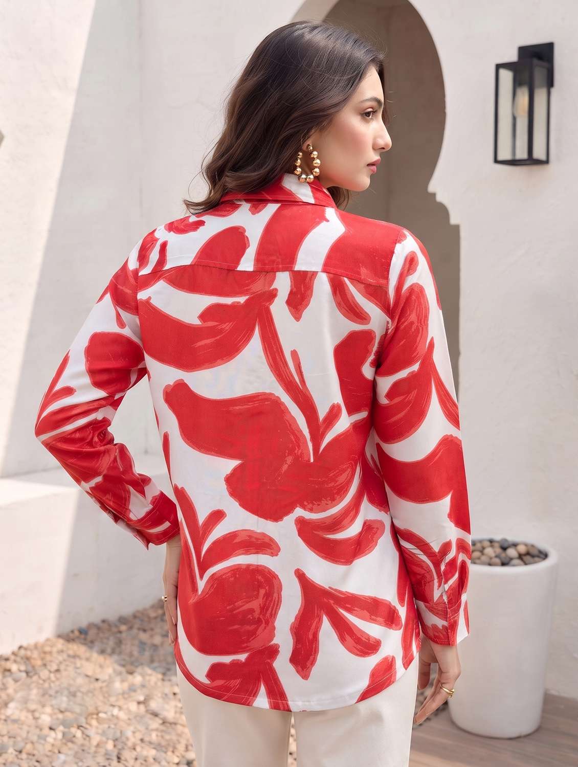 Women Printed Long Sleeves Regular Shirt - 22731496 -  Standard Image - 3