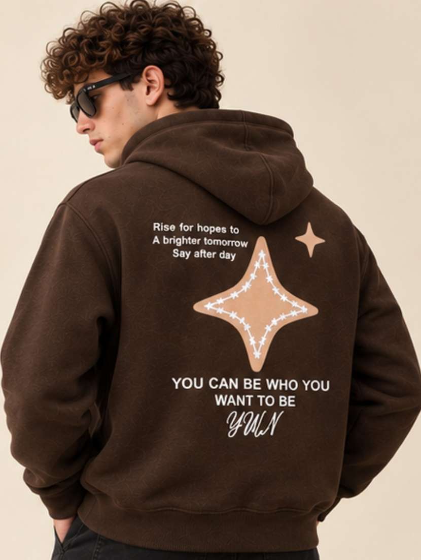 men printed long sleeve regular fit sweatshirt