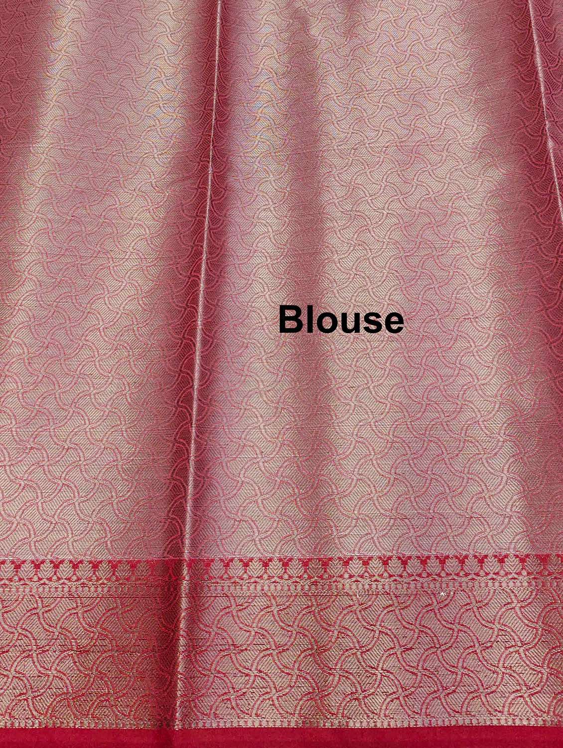 Women Self Design Banarasi Saree With Blouse - 22733201 -  Standard Image - 3