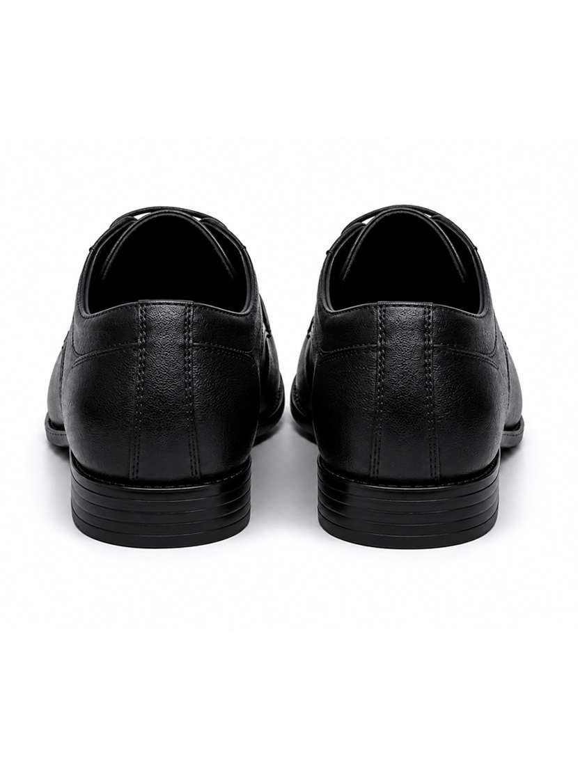 Men Black Lace-up Brouge - 22735188 -  Standard Image - 3