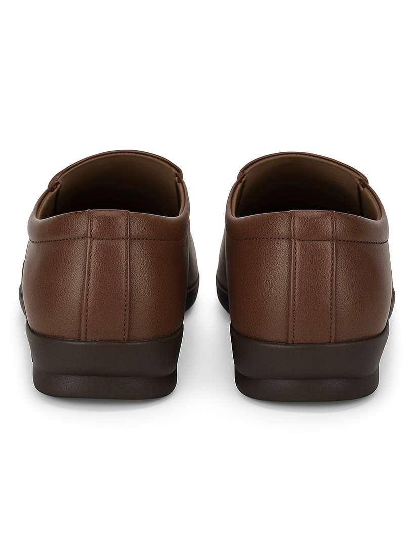 Men Solid Slip On Formal Shoes - 22735194 -  Standard Image - 3