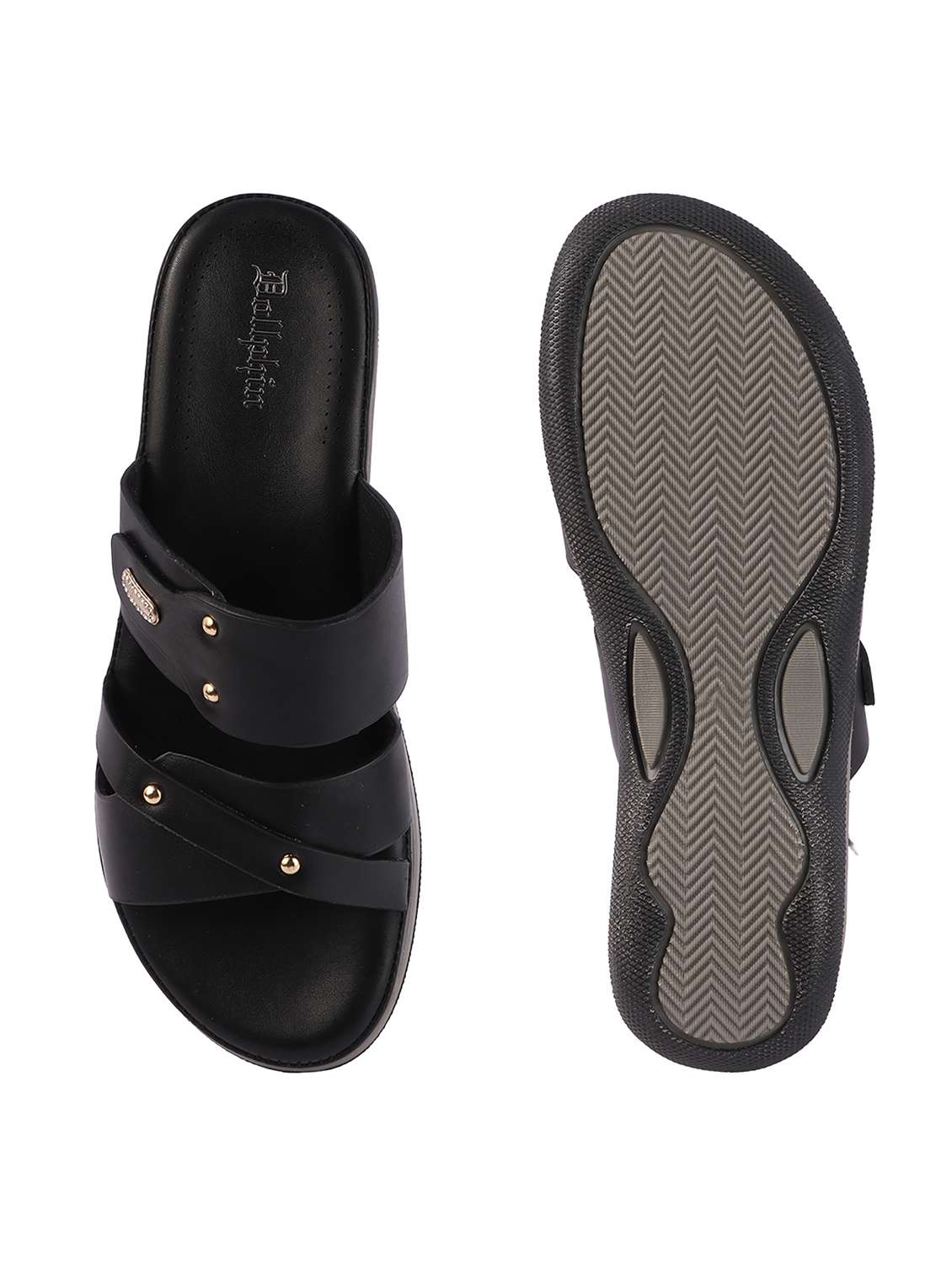 Women Solid Slip On Sandal - 22739858 -  Standard Image - 5