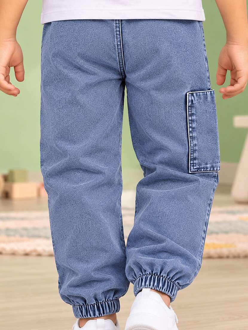 Boys Printed Mid Rise Regular Fit Jogger - 22743751 -  Standard Image - 3