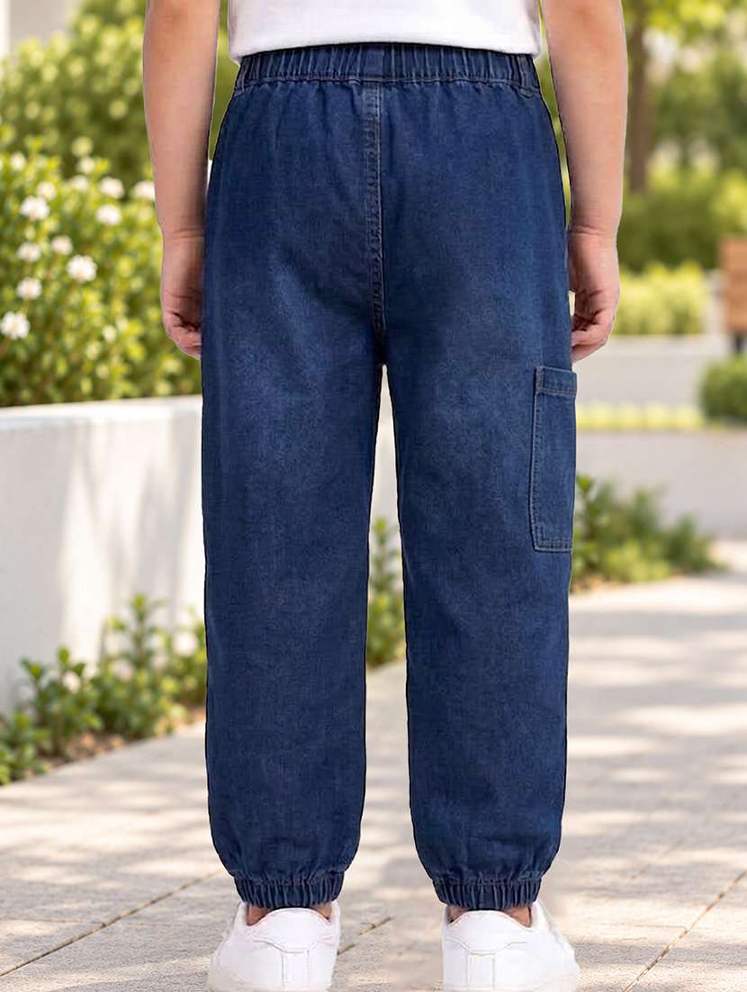 Boys Printed Mid Rise Regular Fit Jogger - 22743753 -  Standard Image - 3