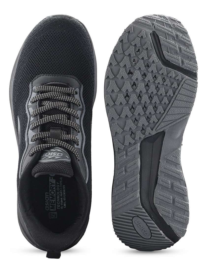 Men Solid Lace Up Sport Shoes - 22743872 -  Standard Image - 5