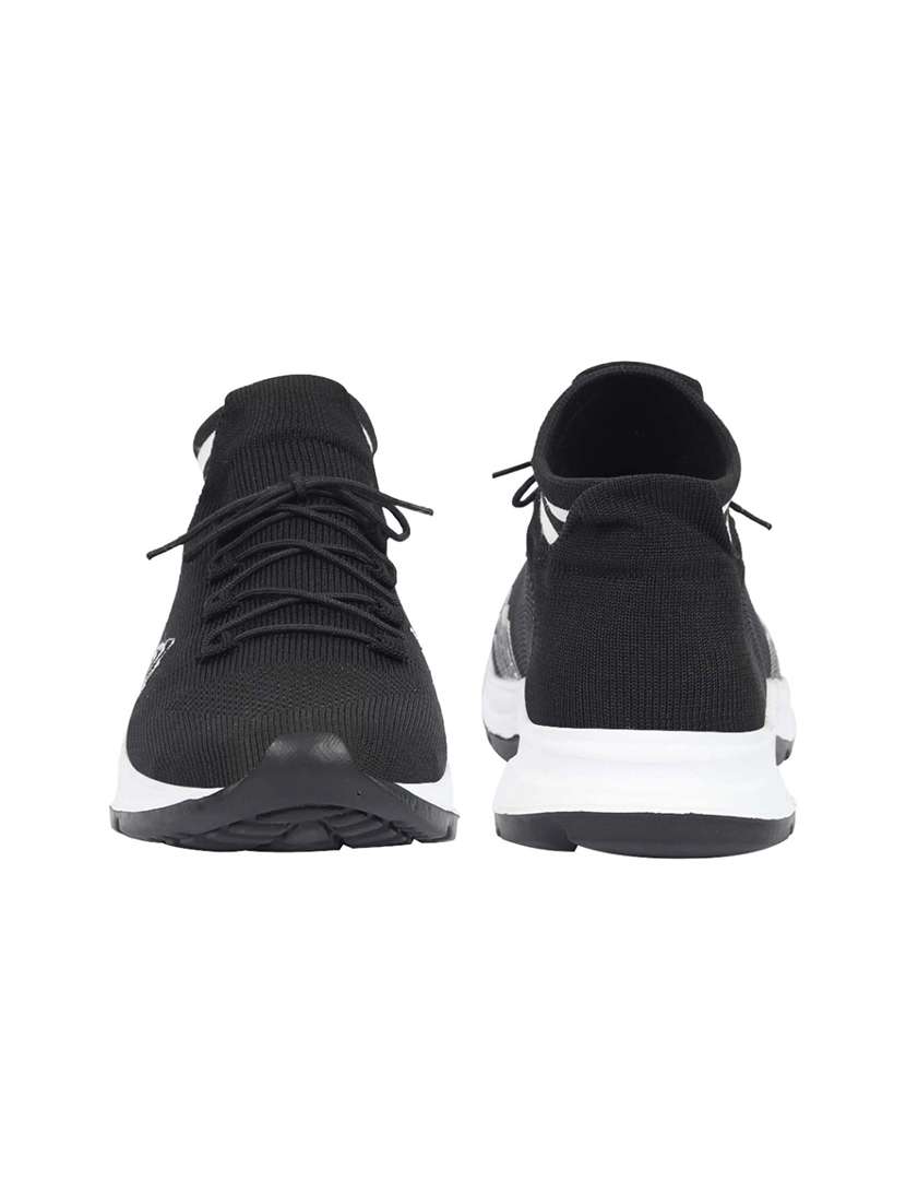 Men Black Lace Up Sport Shoe - 22750355 -  Standard Image - 3