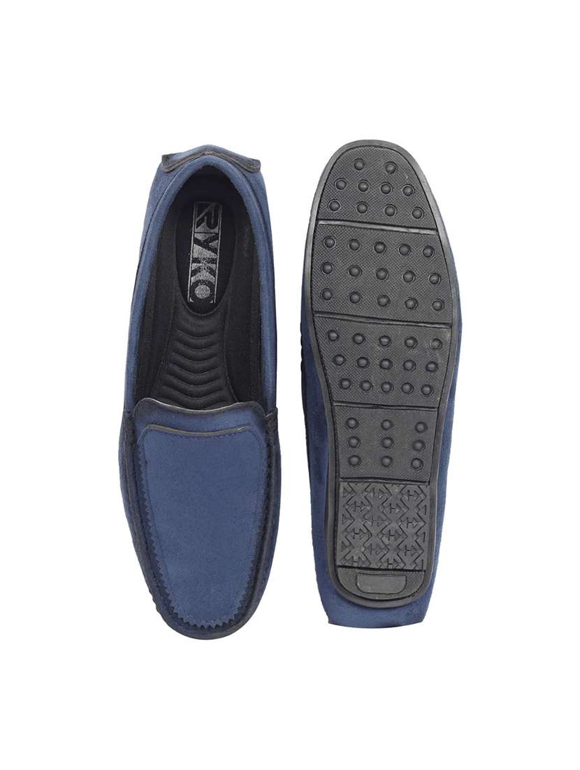 Men Blue Slip On Loafer - 22750357 -  Standard Image - 5