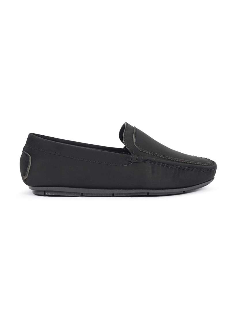 Men Black Slip On Loafer - 22750358 -  Standard Image - 3