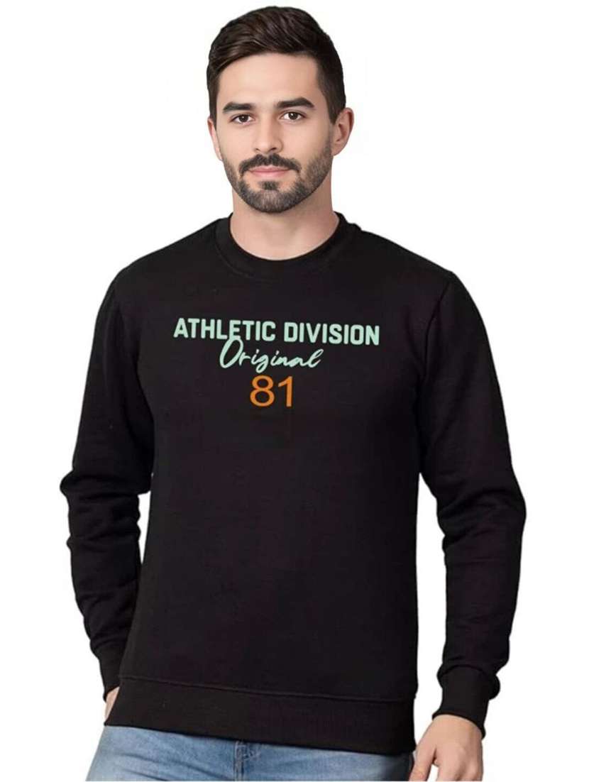 men printed long sleeve regular fit sweatshirt