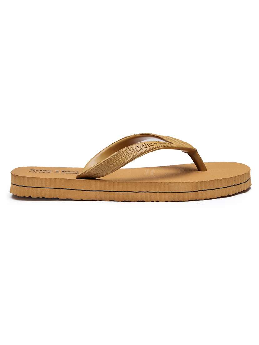 Men Tan Toe Separator Slipper - 22755912 -  Standard Image - 3