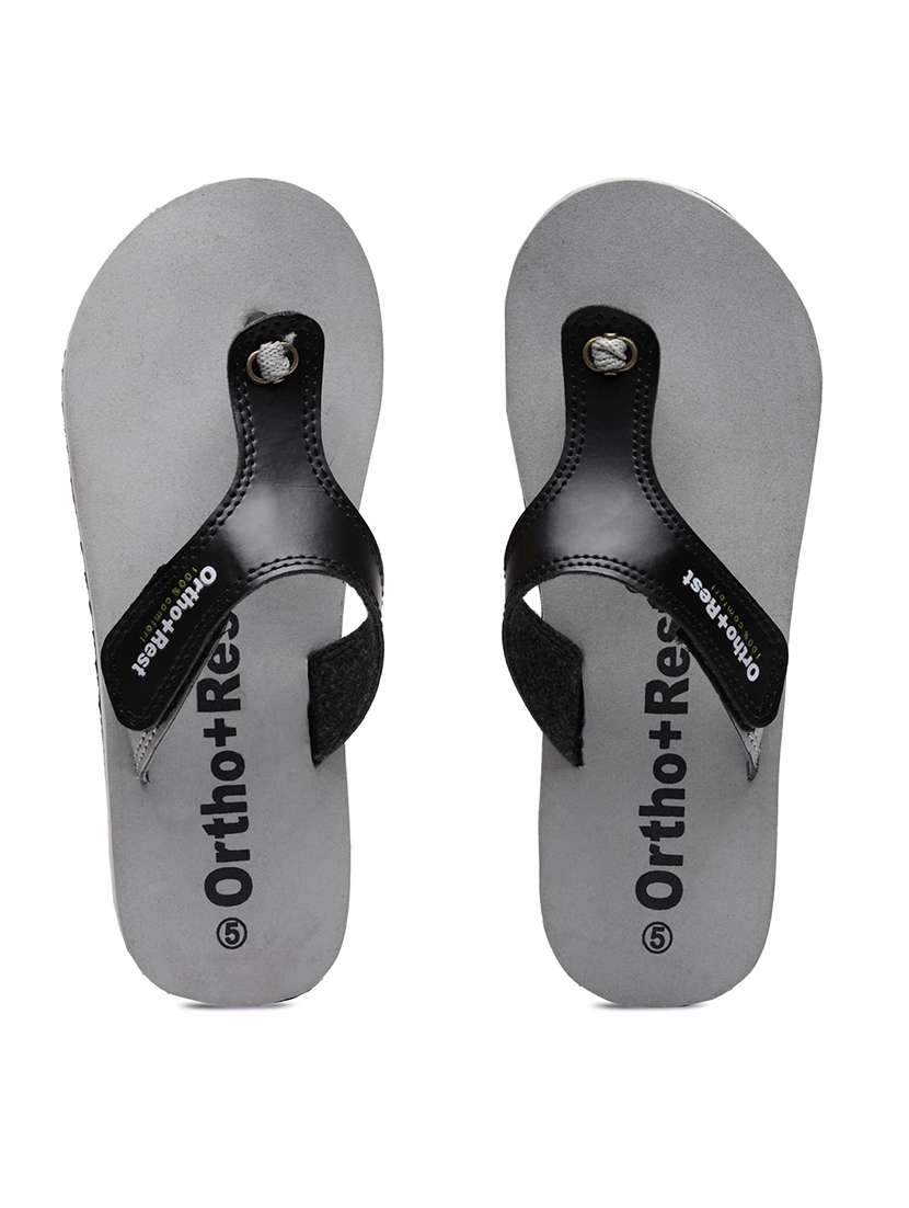 women grey orthosoft flip flop