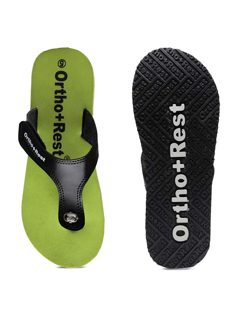 Women Olive Orthosoft Flip Flop - 22755923 -  Standard Image - 3