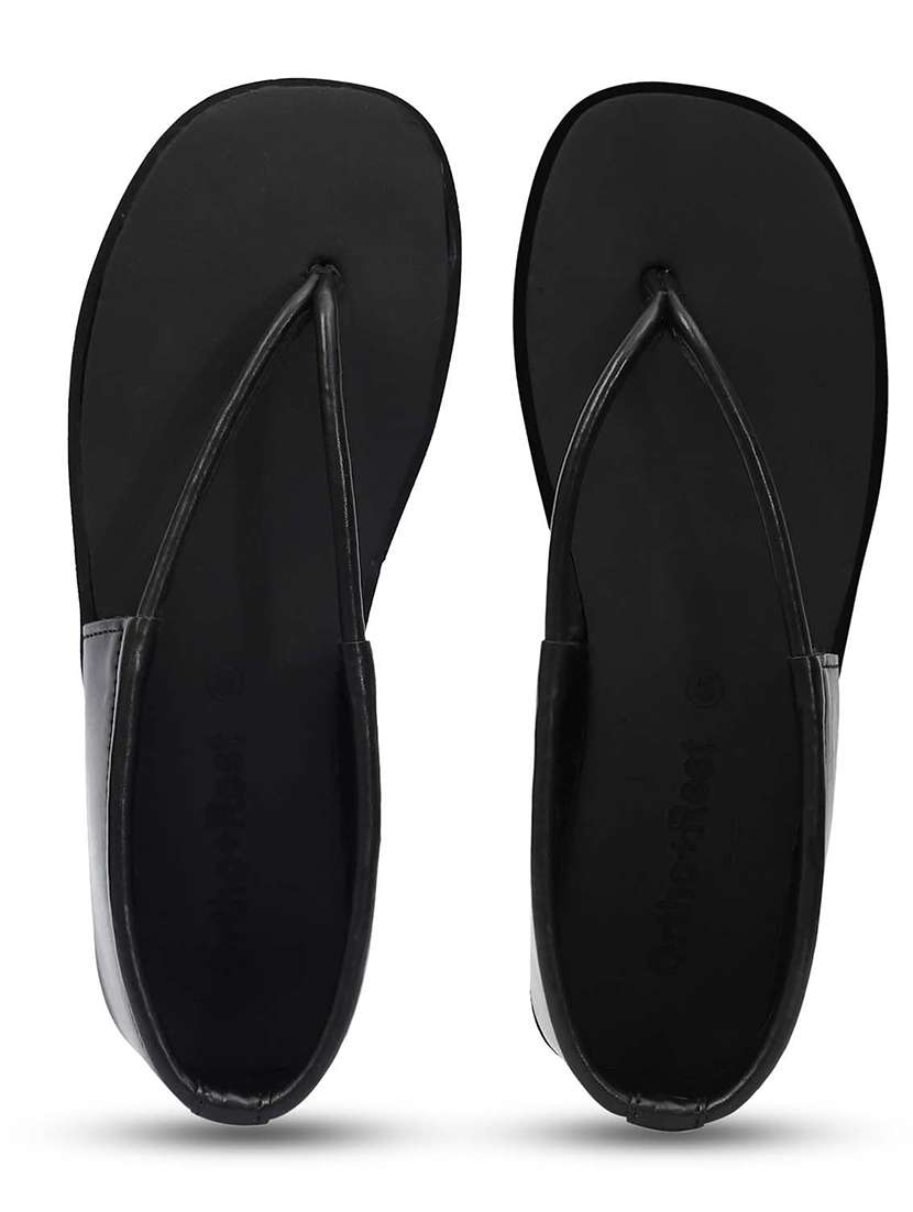 Women Solid Closed Back Flat Sandal - 22755928 -  Standard Image - 5