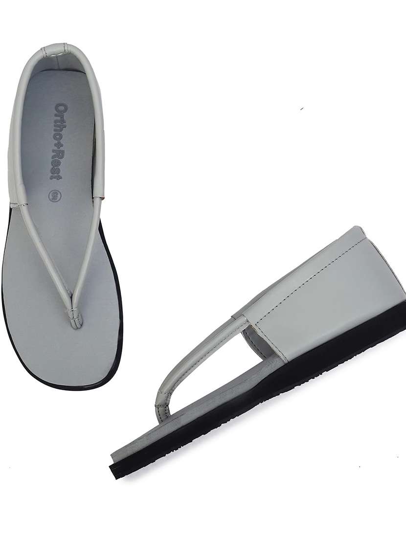 Women Solid Closed Back Flat Sandal - 22755929 -  Standard Image - 3