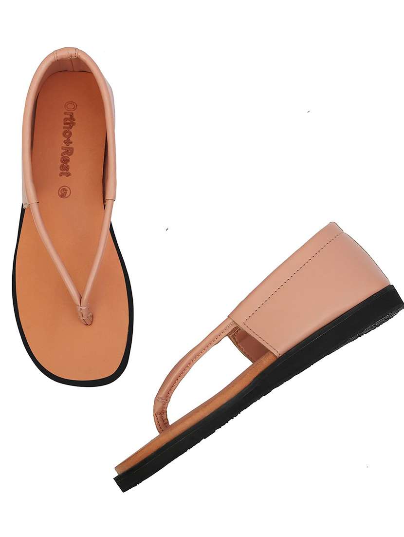 Women Solid Closed Back Flat Sandal - 22755930 -  Standard Image - 3
