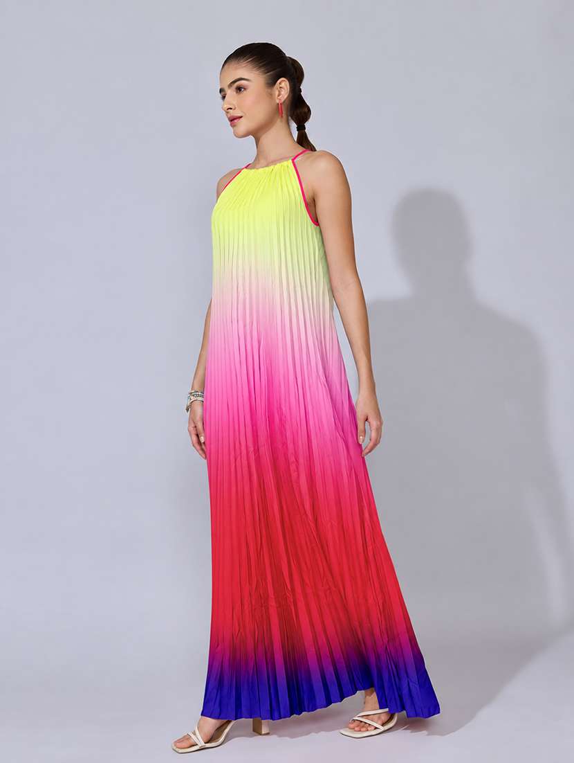 Women Ombre Sleeveless A-line Dress - 22760873 -  Standard Image - 5