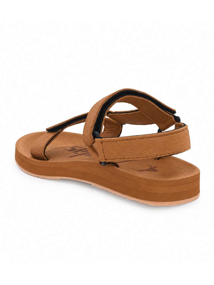 Men Solid Back Strap Floater Sandal - 22761404 -  Standard Image - 3