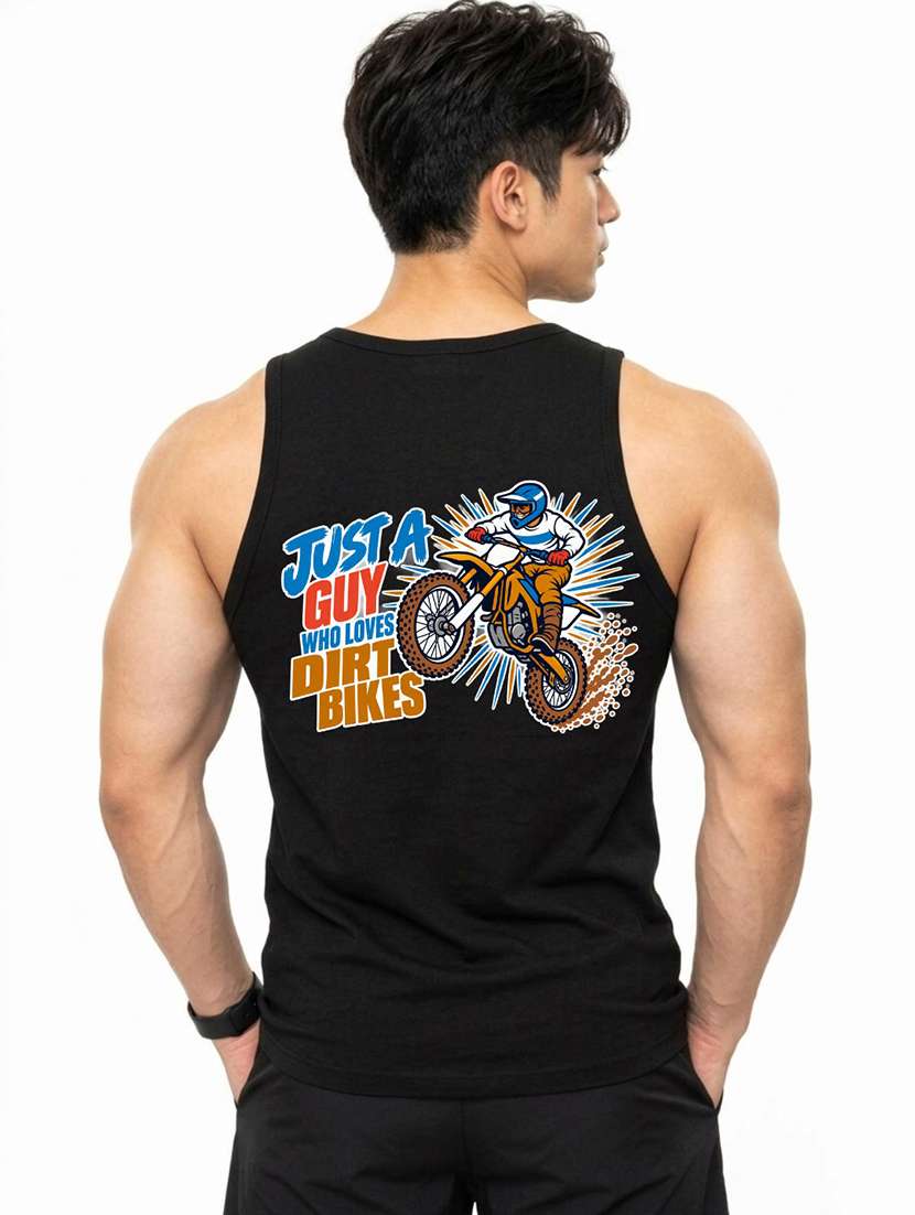 Men Printed Sleeveless Vest - 22762271 -  Standard Image - 3