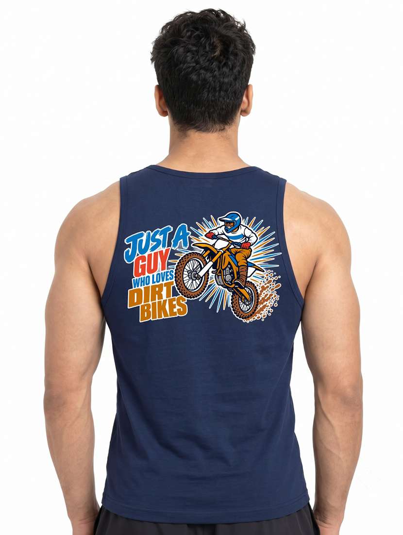 Men Printed Sleeveless Vest - 22762272 -  Standard Image - 3