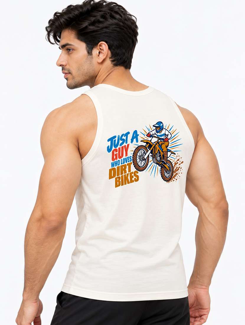 Men Printed Sleeveless Vest - 22762273 -  Standard Image - 3