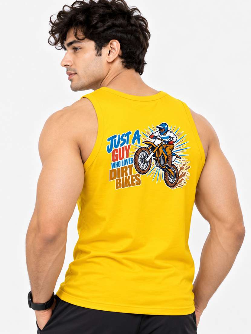 Men Printed Sleeveless Vest - 22762274 -  Standard Image - 3
