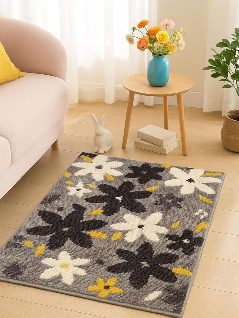 winner printed polyester anti-slip door mat 