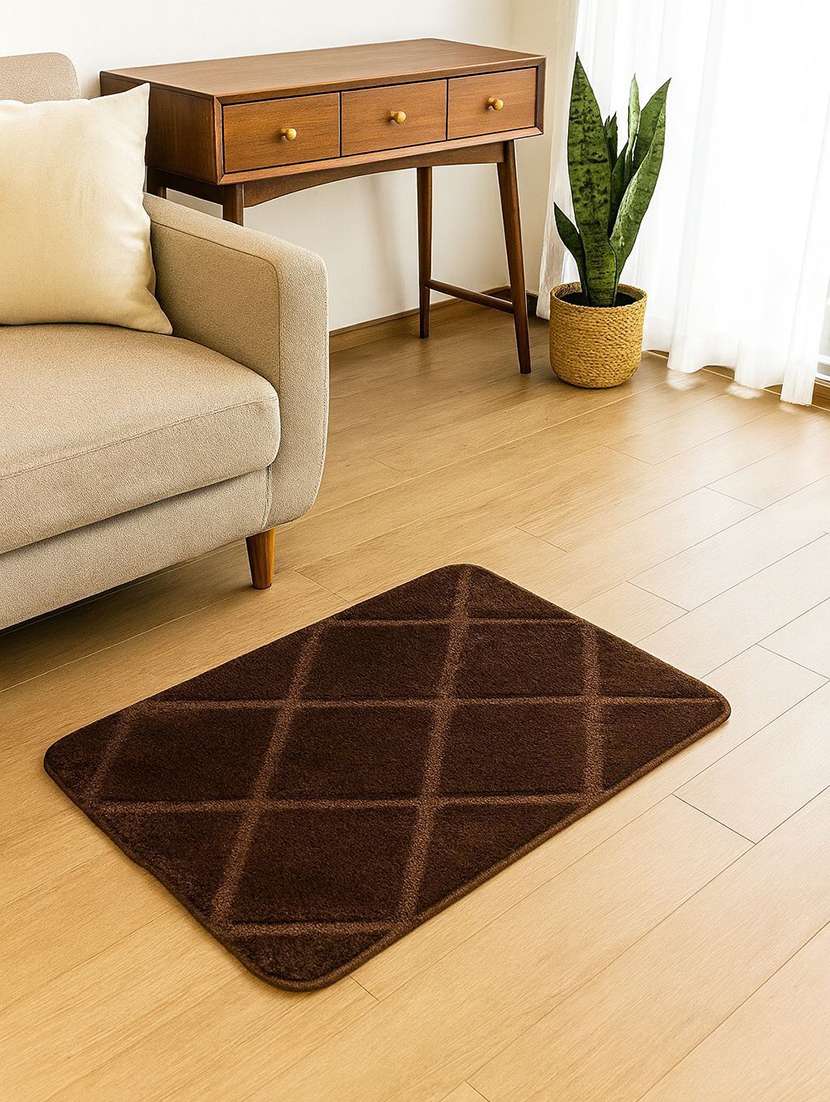 winner printed polyester anti-slip door mat 